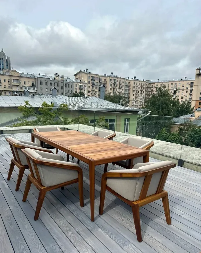 Мебель KAYA: Крыша апартаментов в центре Москвы, фото 2